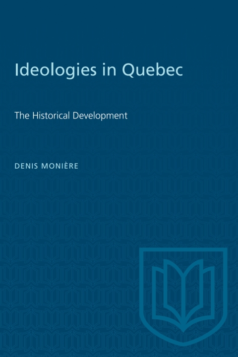 Cover image for book Ideologies in Quebec