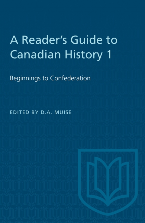 Cover image for book A Reader's Guide to Canadian History 1