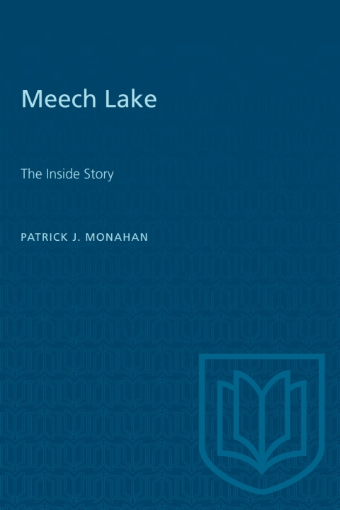 Cover image for book Meech Lake