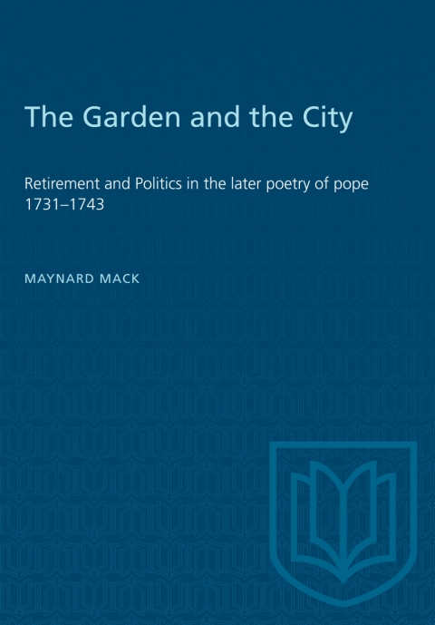 Cover image for book The Garden and the City