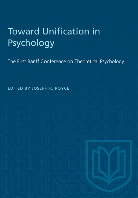 Cover image for book Toward Unification in Psychology