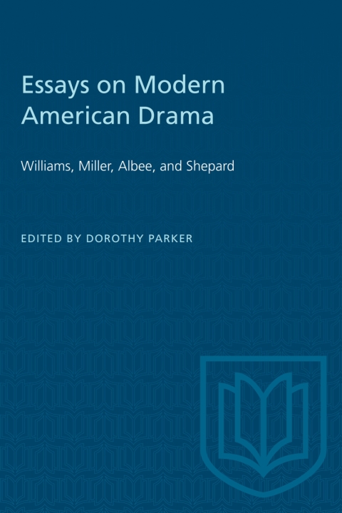 Cover image for book Essays on Modern American Drama