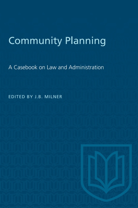 Cover image for book Community Planning