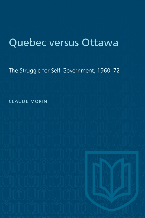 Cover image for book Quebec versus Ottawa
