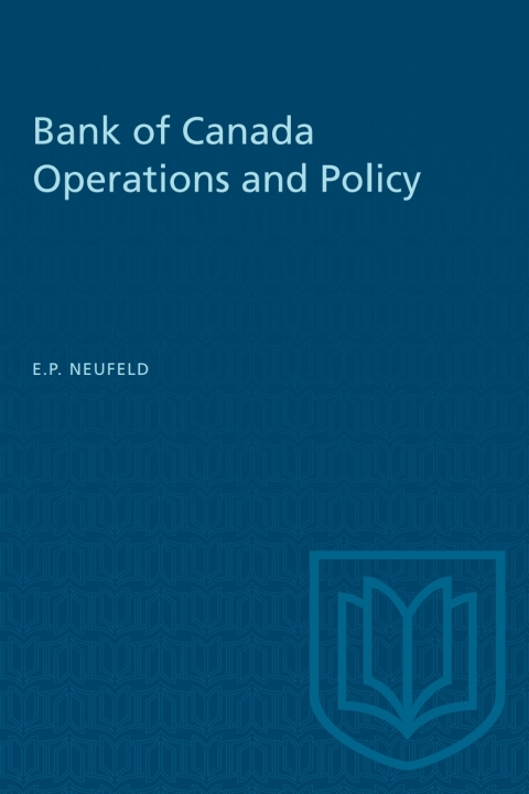 Cover image for book Bank of Canada Operations and Policy