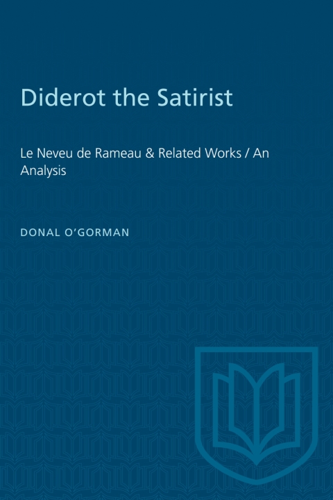 Cover image for book Diderot the Satirist