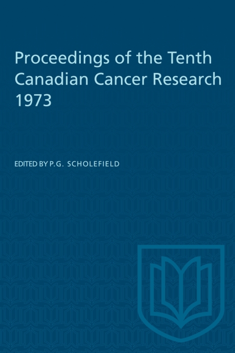 Cover image for book Proceedings of the Tenth Canadian Cancer Research