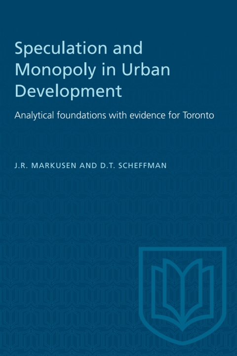 Cover image for book Speculation and Monopoly in Urban Development