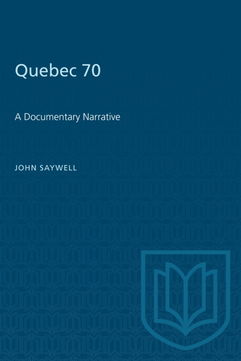 Cover image for book Quebec 70