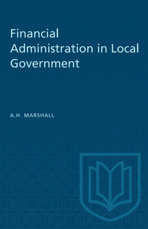 Cover image for book Financial Administration in Local Government