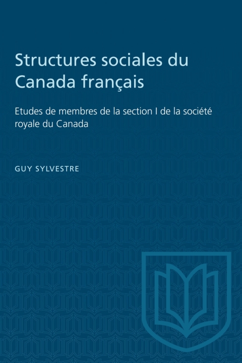 Cover image for book Structures sociales du Canada français