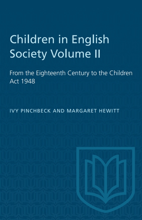 Cover image for book Children in English Society Volume II