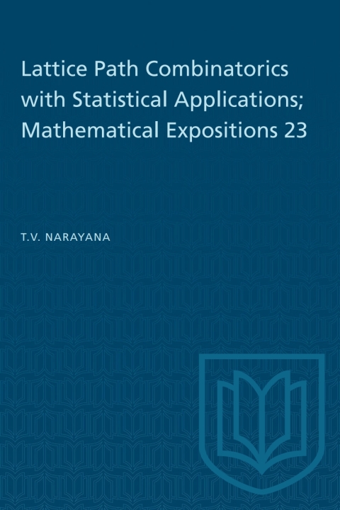 Cover image for book Lattice Path Combinatorics with Statistical Applications; Mathematical Expositions 23