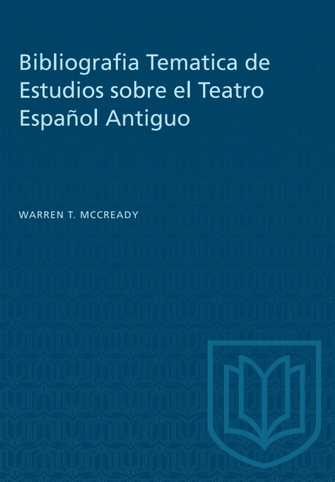 Cover image for book Bibliografia Tematica de Estudios sobre el Teatro Español Antiguo