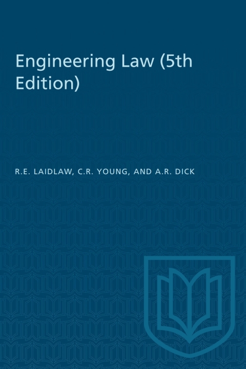 Cover image for book Engineering Law