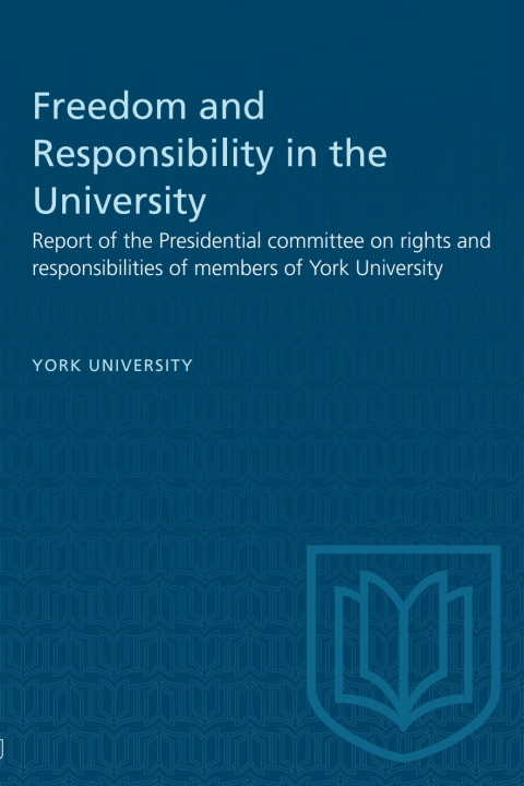 Cover image for book Freedom and Responsibility in the University