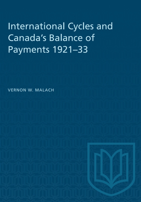 Cover image for book International Cycles and Canada's Balance of Payments 1921–33