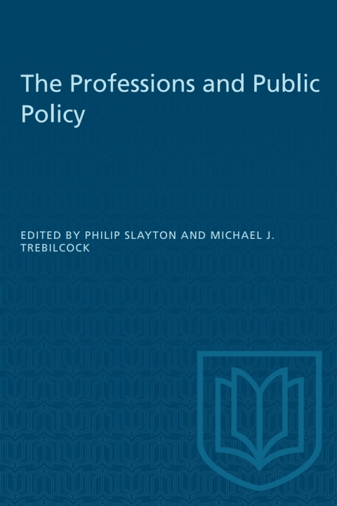 Cover image for book The Professions and Public Policy