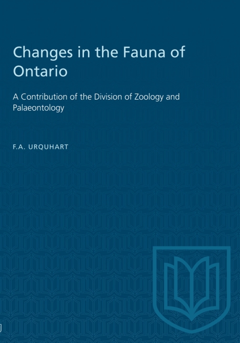 Cover image for book Changes in the Fauna of Ontario