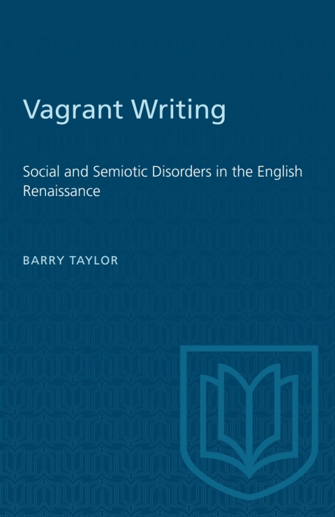 Cover image for book Vagrant Writing