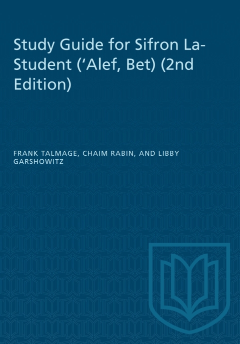 Cover image for book Study Guide for Sifron La-Student ('Alef, Bet)