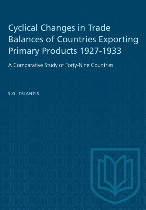 Cover image for book Cyclical Changes in Trade Balances of Countries Exporting Primary Products 1927-1933