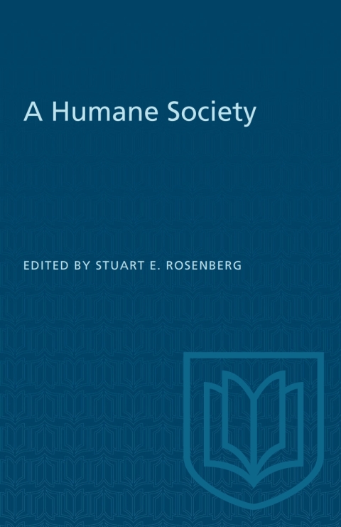 Cover image for book A Humane Society