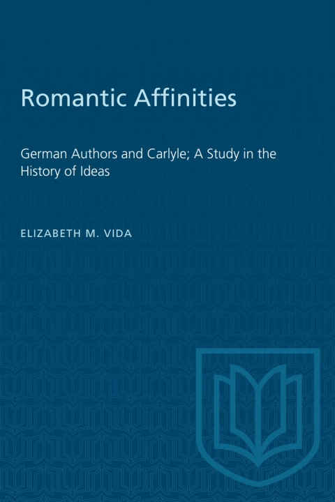 Cover image for book Romantic Affinities