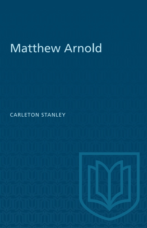 Cover image for book Matthew Arnold