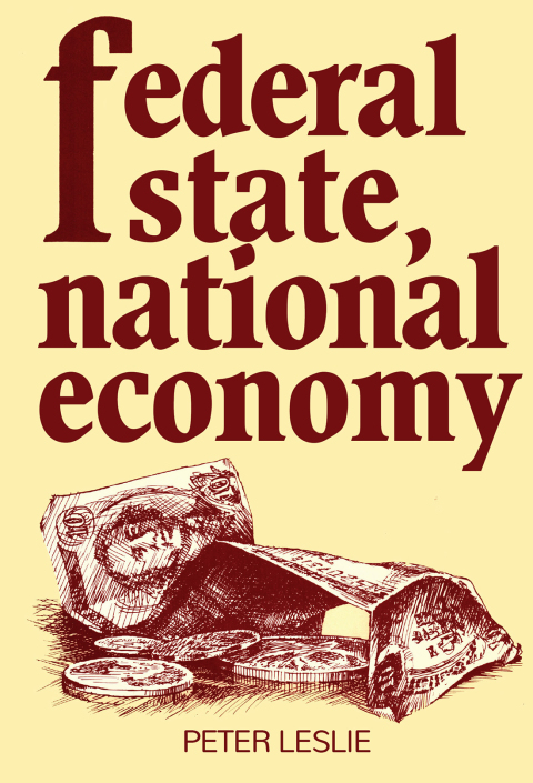 Cover image for book Federal State, National Economy
