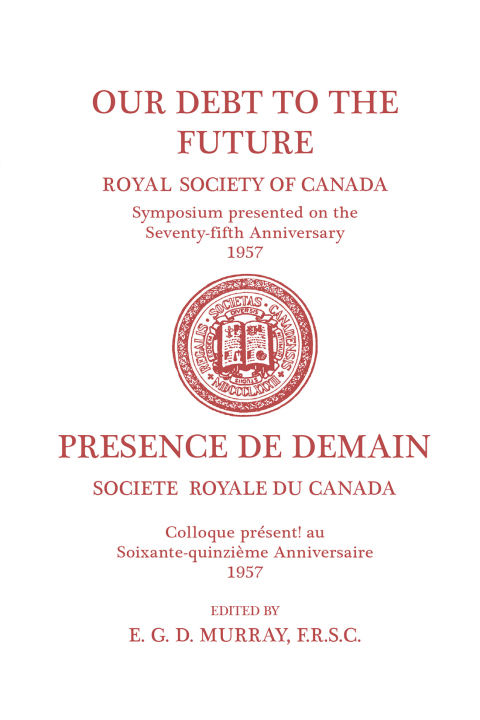 Cover image for book Our Debt to the Future