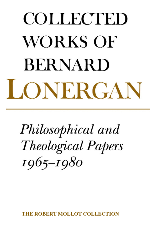 Cover image for book Philosophical and Theological Papers, 1965-1980