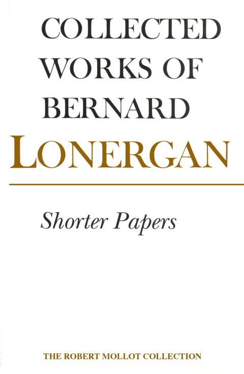 Cover image for book Shorter Papers