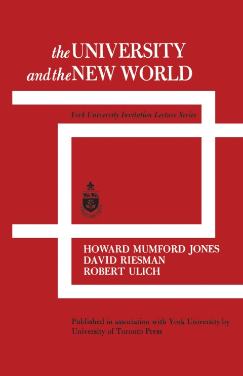 Cover image for book The University and the New World
