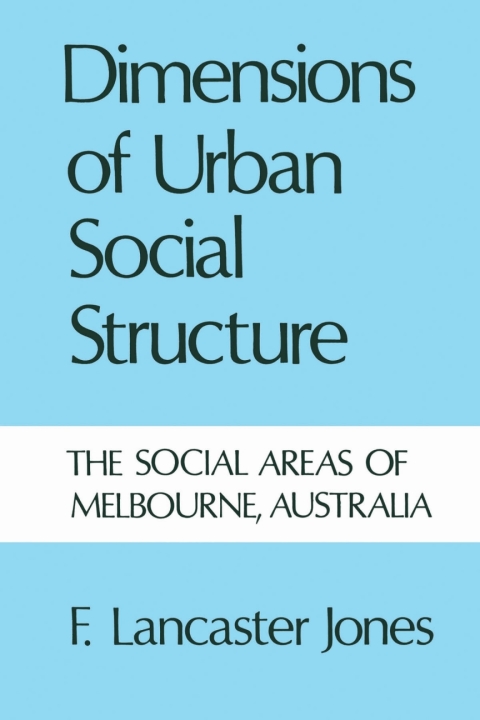 Cover image for book Dimensions of Urban Social Structure