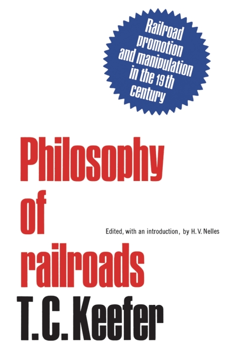Cover image for book Philosophy of Railroads and Other Essays