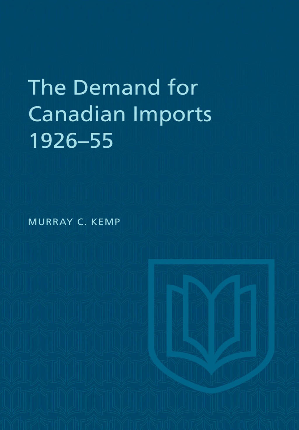 Page Fidelity The Demand for Canadian Imports 1926-55; $30.92