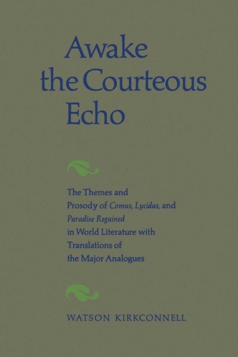 Cover image for book Awake the Courteous Echo