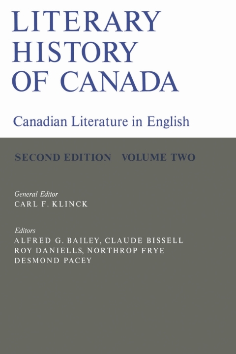 Cover image for book Literary History of Canada