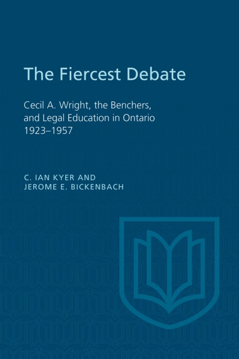 Cover image for book The Fiercest Debate