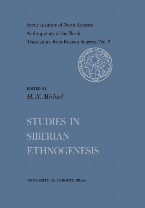 Cover image for book Studies in Siberian Ethnogenesis No. 2