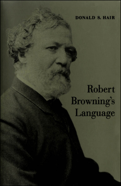 Cover image for book Robert Browning's Language