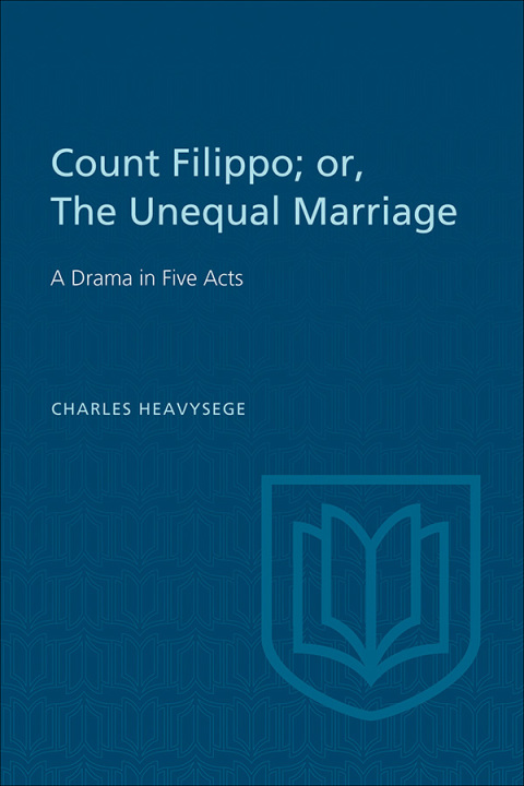 Cover image for book Count Filippo; or The Unequal Marriage