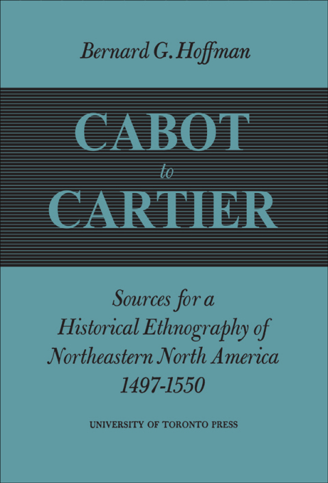 Cover image for book Cabot to Cartier