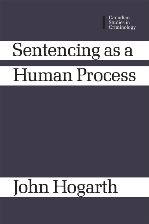 Cover image for book Sentencing as a Human Process