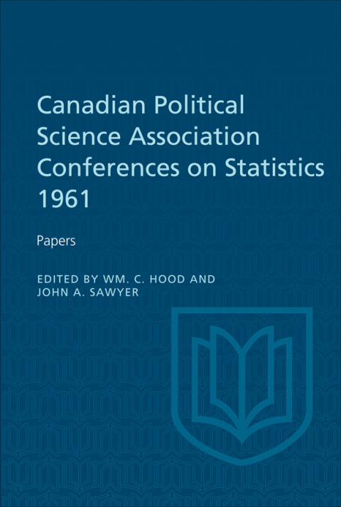 Cover image for book Canadian Political Science Association Conference on Statistics 1961