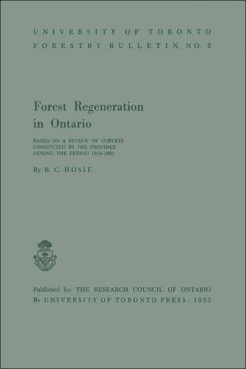 Cover image for book Forest Regeneration in Ontario