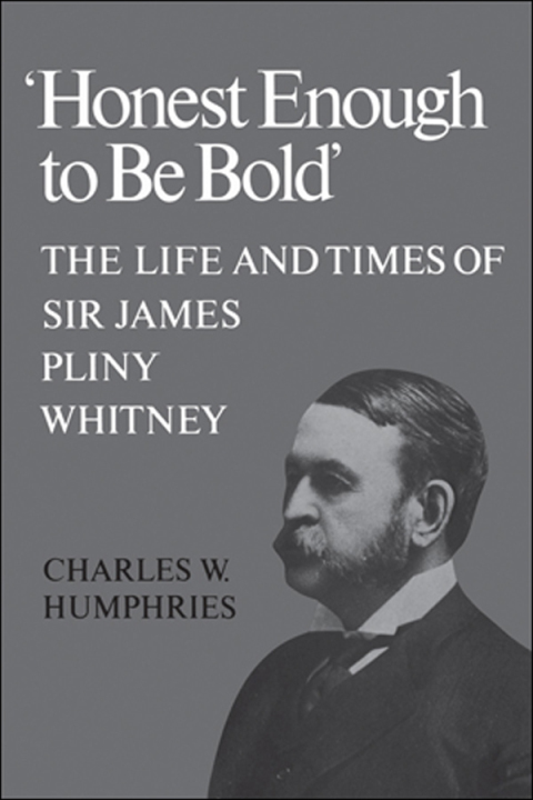 Cover image for book 'Honest Enough to Be Bold'