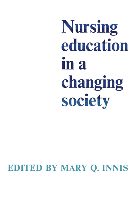 Cover image for book Nursing Education in a Changing Society