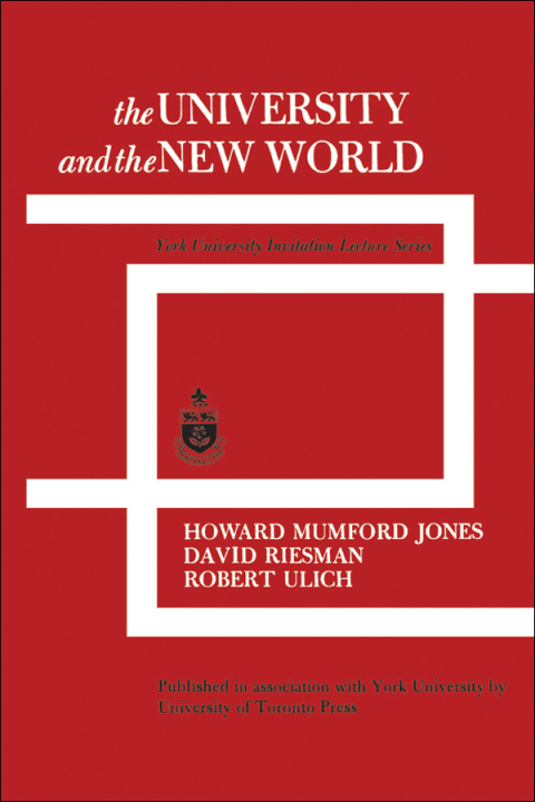 Cover image for book The University and the New World